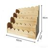 Children's Wooden Book Display & Storage Shelf