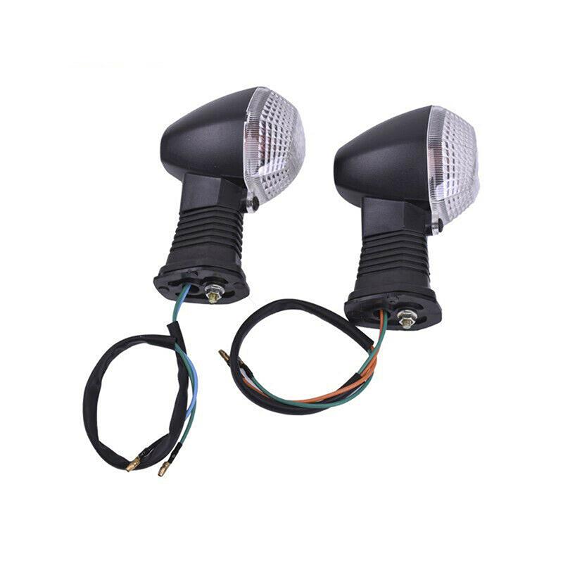 Motorcycle Turn Signals Indicator Blinker for Suzuki V-Strom DL650 DL1000 SV650 SV1000, 3-Wire Amber Running Light Dual Function Refit