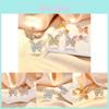 Unique And Stylish Butterfly Bow Earrings For Women 2023 New Arrival Silver Needle Ear Studs