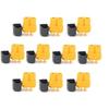 XT60H 3Pairs Upgraded Durable Bullet Connector Plugs Male Female for RC UAV Lipo Battery Connector Set