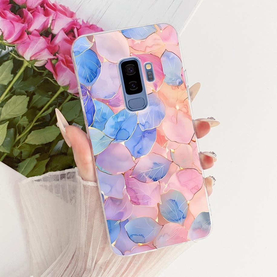 For Samsung Galaxy S9 S9+ Case SM-G960F SM-G965F Cover Fashion Dragon Lion Cartoon Soft Silicone Bumper on Samsung S9 Plus Shell