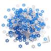 450pcs/bag Hanukkah Theme Star Confetti for Chanukah Party Home Table Decoration Supplies Wedding Birthday Party DIY Gift Crafts