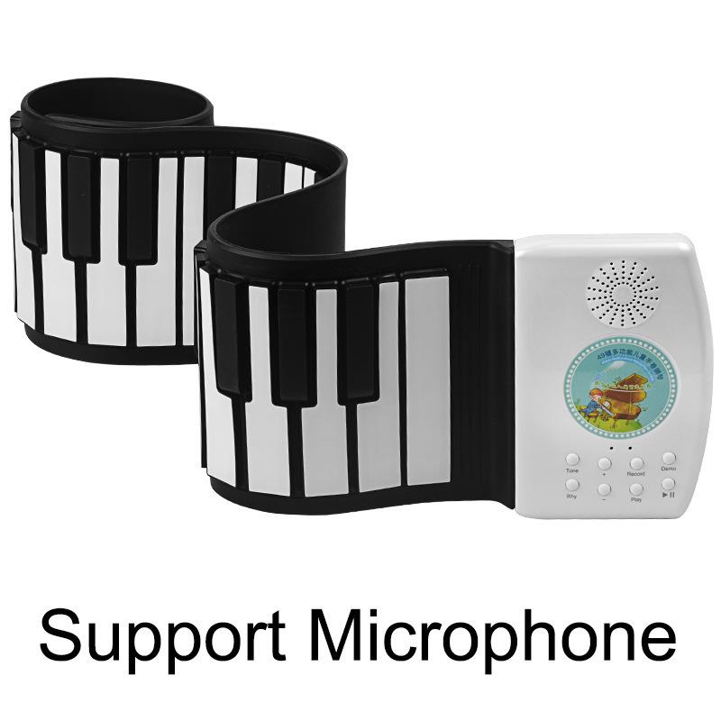 Rechargeable Portable 49-Key Foldable Piano for Beginner Kids