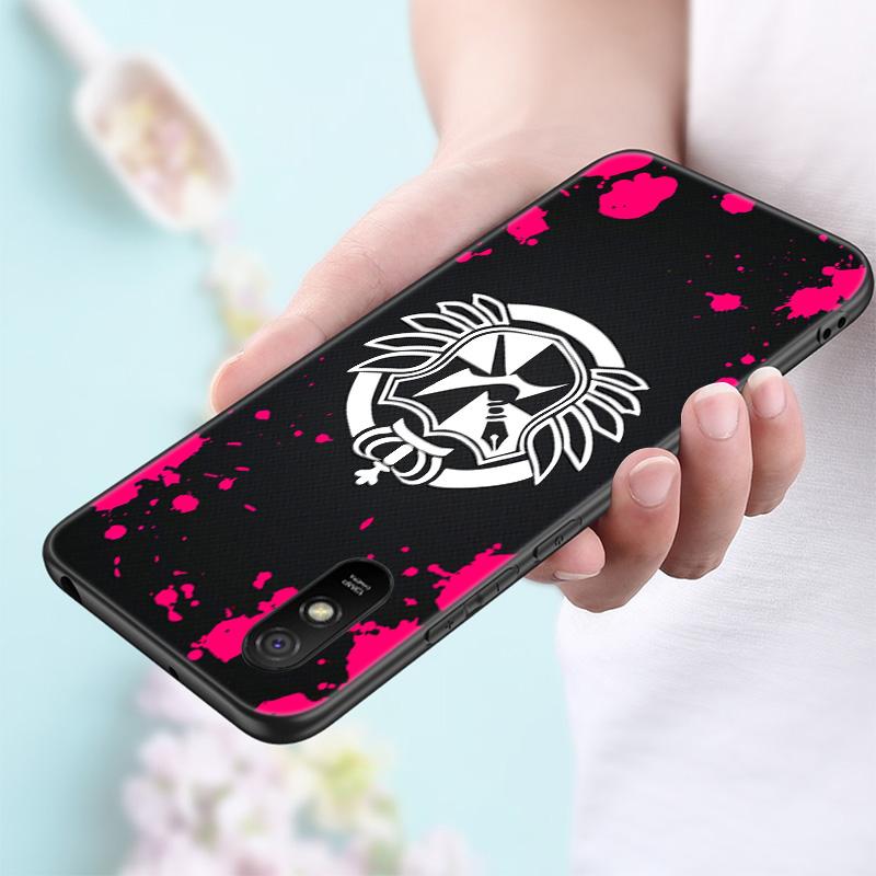 DANGANRONPA Silikonowe Etui na Telefon Dla Xiaomi Redmi Note 11 10 9 8 Pro 11T 10T 10S 9S 8T 9 9A 9C 9T Czarne Miękkie Etui Coque Funda