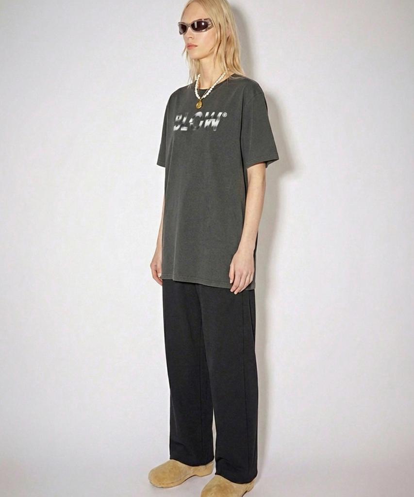 BLOW Signature Logo Wide Pants