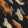 Funny Mustelids of North America Weasels Otter Mink and More T-shirts Men Casual Tshirt 100% Cotton Loose Oversized T Shirt