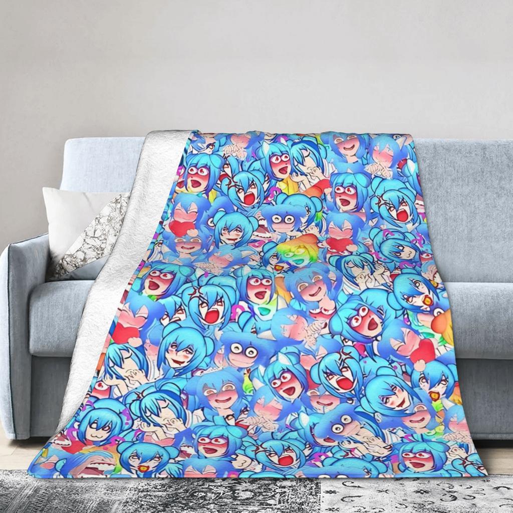 YTTD Anime Shin Sou Idk Sara Blankets Your Turn To Die Game Fuzzy Funny Breathable Throw Blanket for Home  Winter