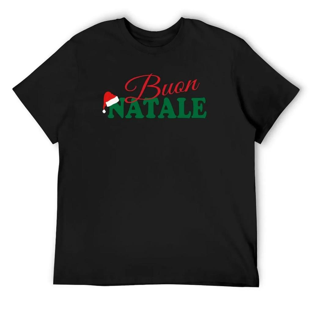 Italian Christmas Buon Natale Tanti Auguri Merry Christmas T-Shirt man clothes men graphic t shirts