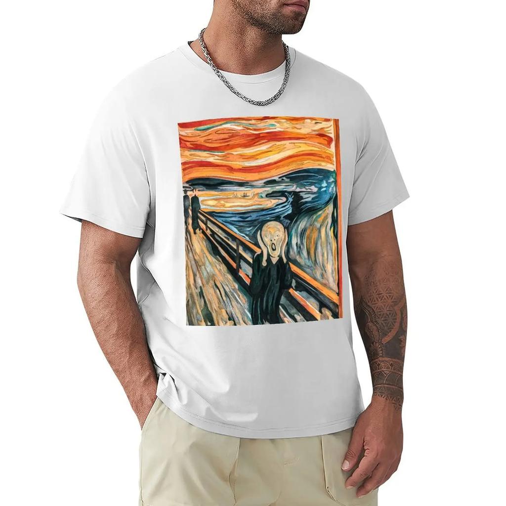 The Scream Norwegian Expressionist Painting By Artist Edvard Munch In 1893 Expressionist Art Inspired Recreation Tshirt