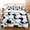 3D Bedding Set Comforter Duvet Cover Charming Football Printing Bed Quilt Cover Pillowcase Microfiber Home Textiles