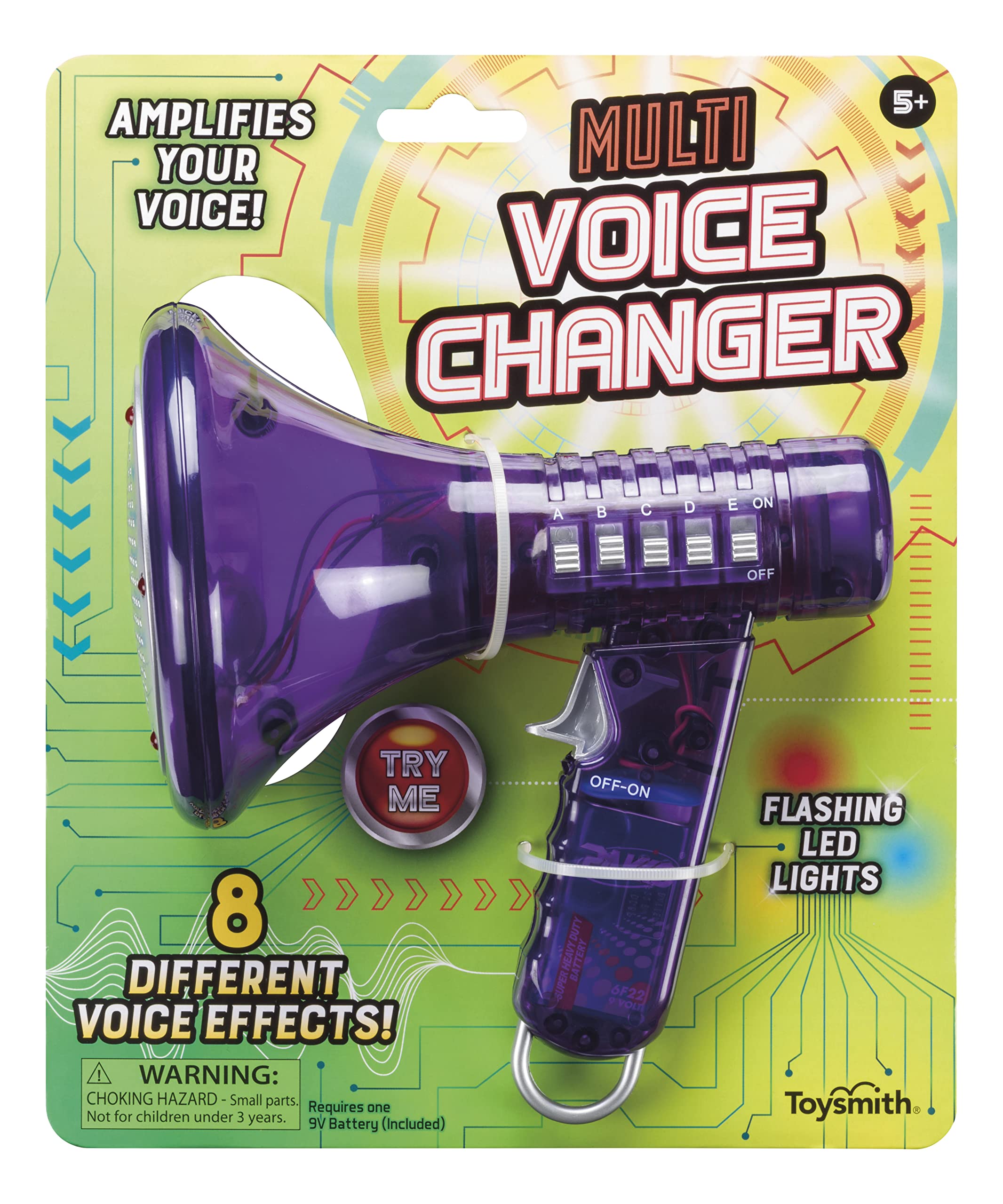 

Toysmith Multi Voice Changer 8 Изменение голоса Тип голоса Фиолетовый [Предмет]