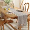 Hollow Weaving Rustic Table Runner Solid Color Table Cover Table Flag  Coffee Table