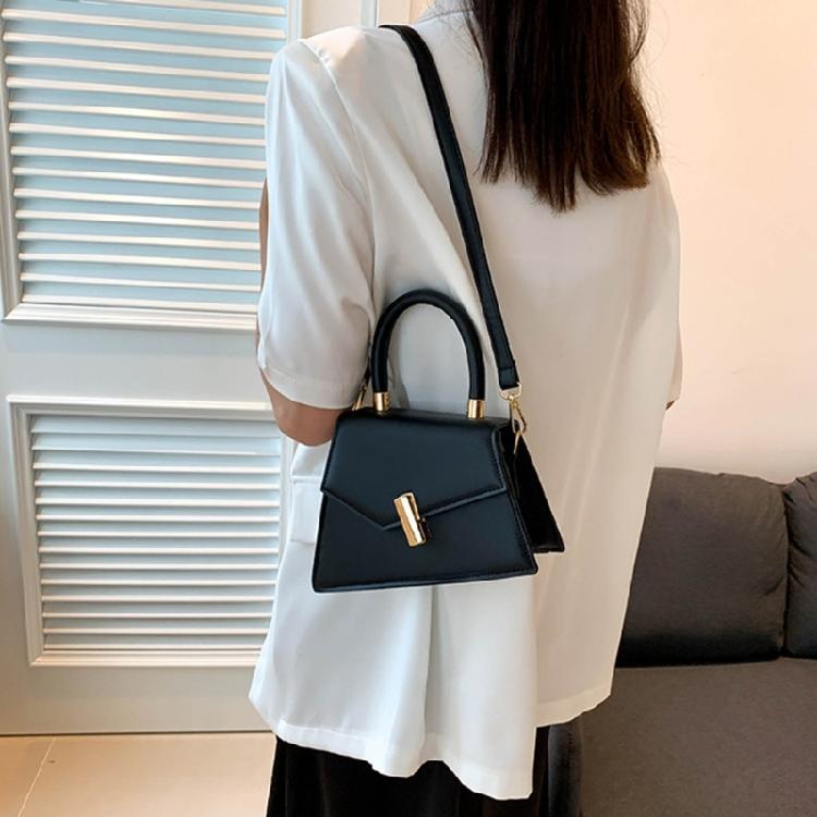 Fashionable & Versatile Bag Durable Lock Buckle Handbag Tote for Work & Shopping