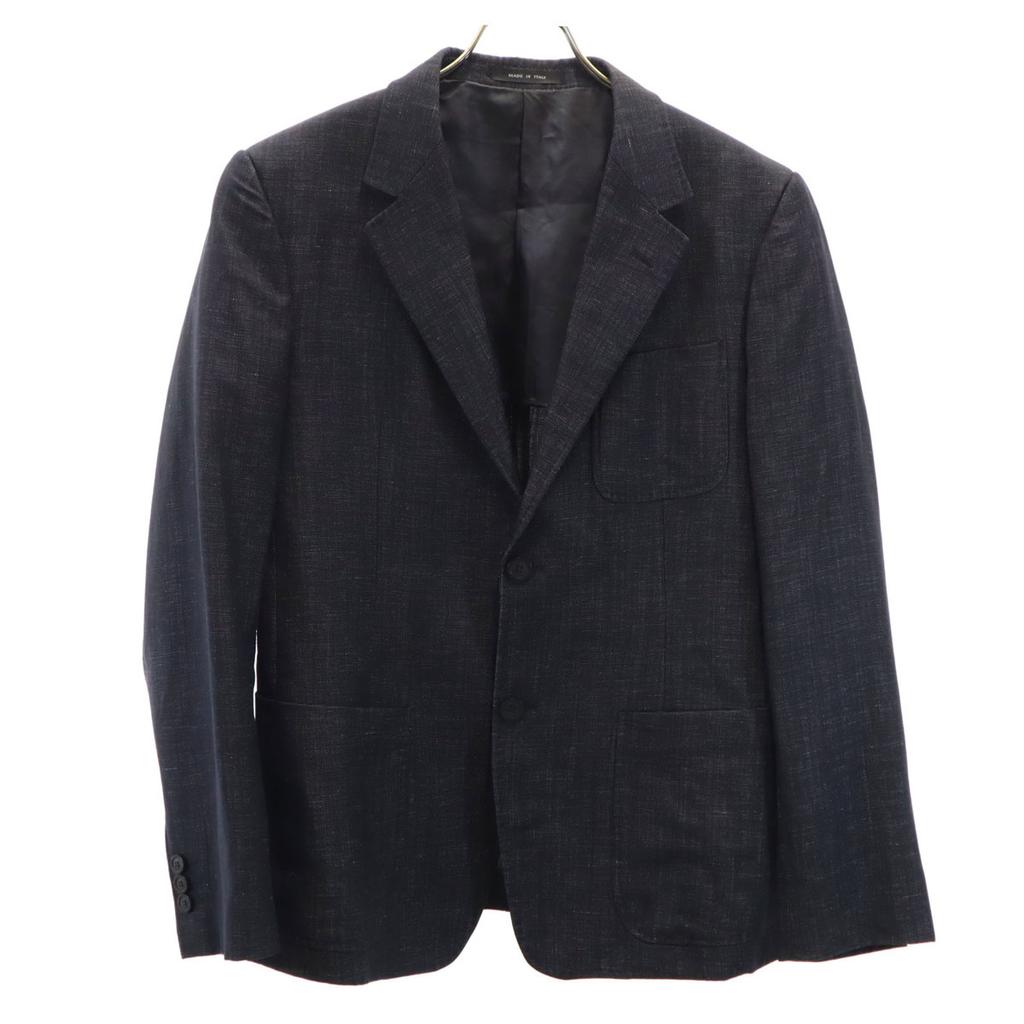 Emporio Armani Made In Italy JOSE LINE Tailored Jacket 50 Navy Blazer Men's Used