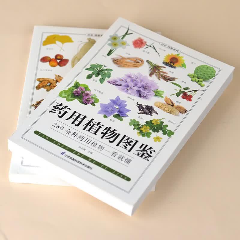 Medicinal and TCM Plant Illustrated Guides Set