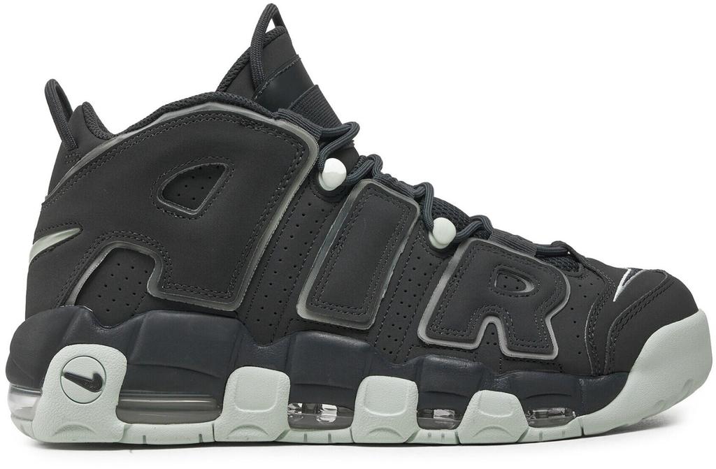 Sneakers Nike Air More Uptempo '96 Dark Smoke Grey/light Smoke Grey/light Green/dark Smoke Grey