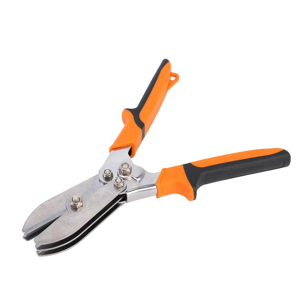 Sheet Metal Crimper Pliers 5 Blade Hand Sheet Duct Crimping Tool for HVAC 24 28 Gage Stainless Steel Ventilation Duct