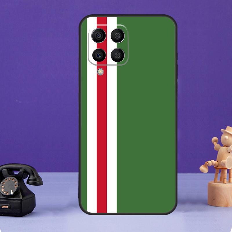 Tschetschenische Flagge Fall Für Samsung Galaxy M54 M34 M14 M21 M31 M51 M12 M32 M52 M13 M33 M53 M30s M31s M20 M55