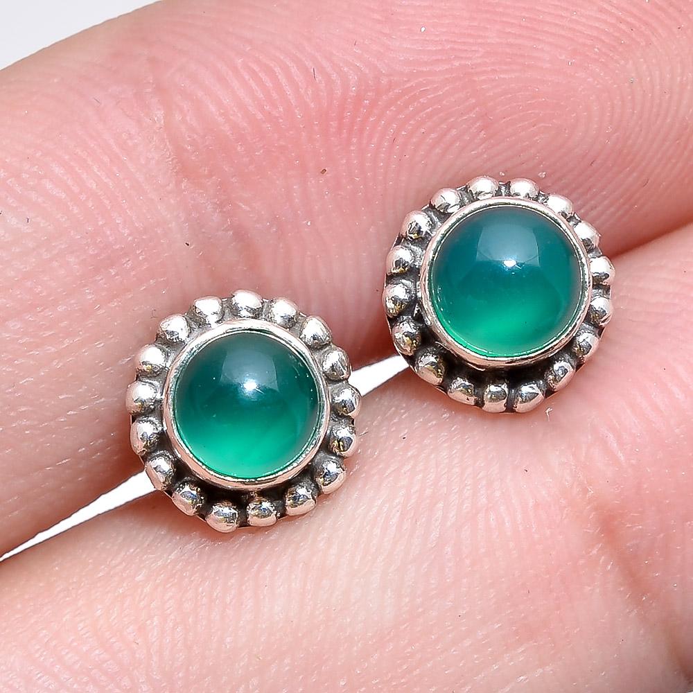 Amethyst, Lapis, Garnet Silver Earring, Women Jewelry, 925 Sterling Silver Handmade Jewelry, Silver Stud Earring