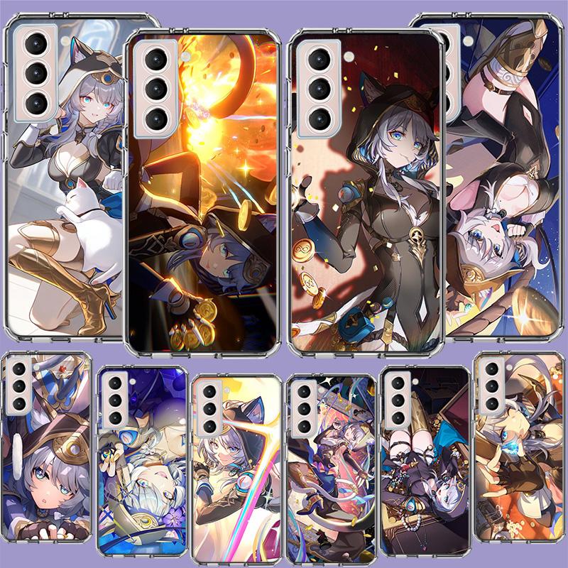 Honkai Star Rail Cipher Phone Case For Samsung Galaxy S25 Edge S24 S23 FE S21 S20 S10 Plus S22 S26 Ultra Cover Clear Cases TPU C