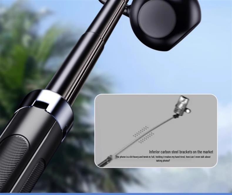 H29 Multifunctional Selfie Stick & 1.8m Aluminum Floor Stand with Anti-Shake Mobile Holder