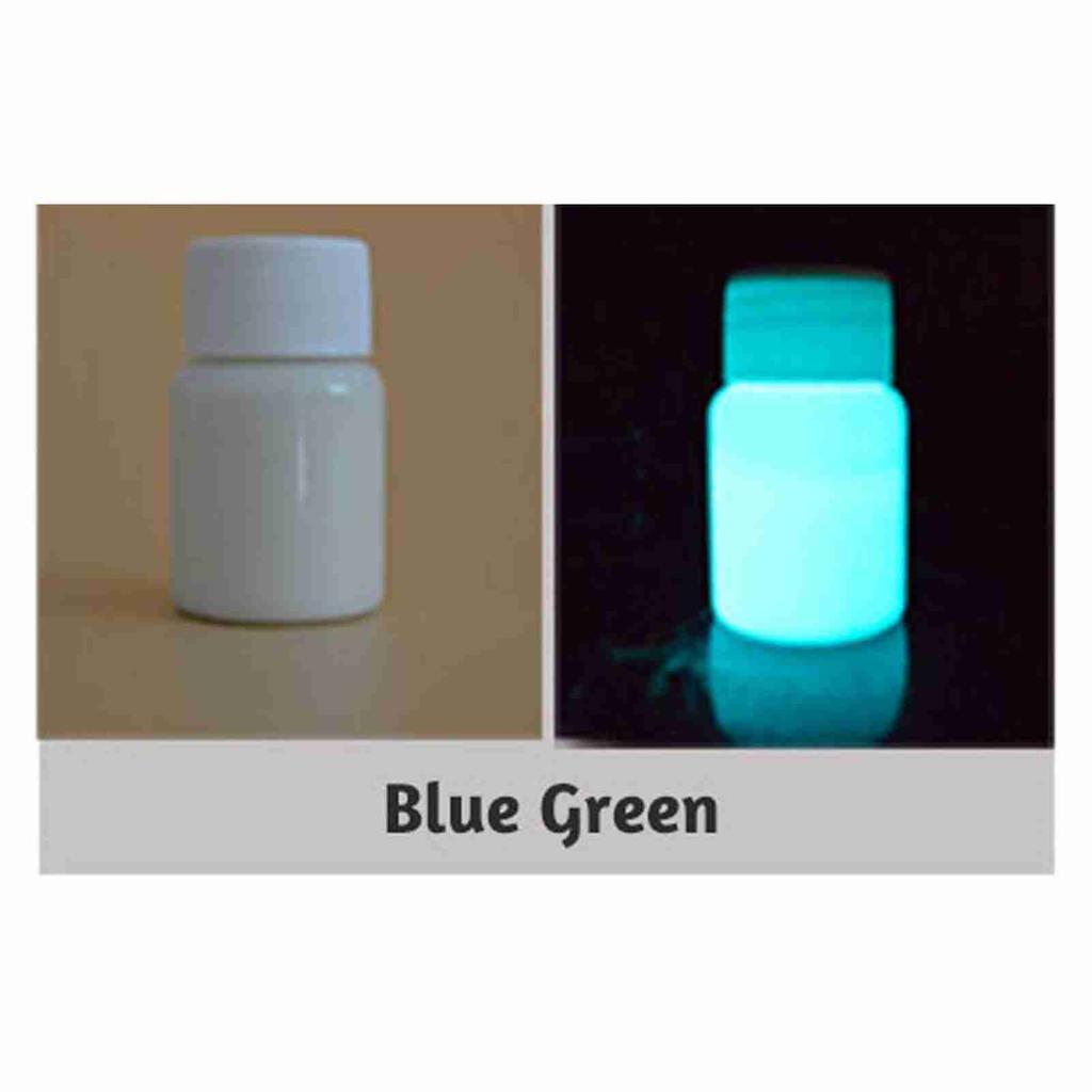 20g Glow In the Dark Fluorescent Colorful Acrylic Luminous Paint Bright Pigment DIY Crafts Painting Tool