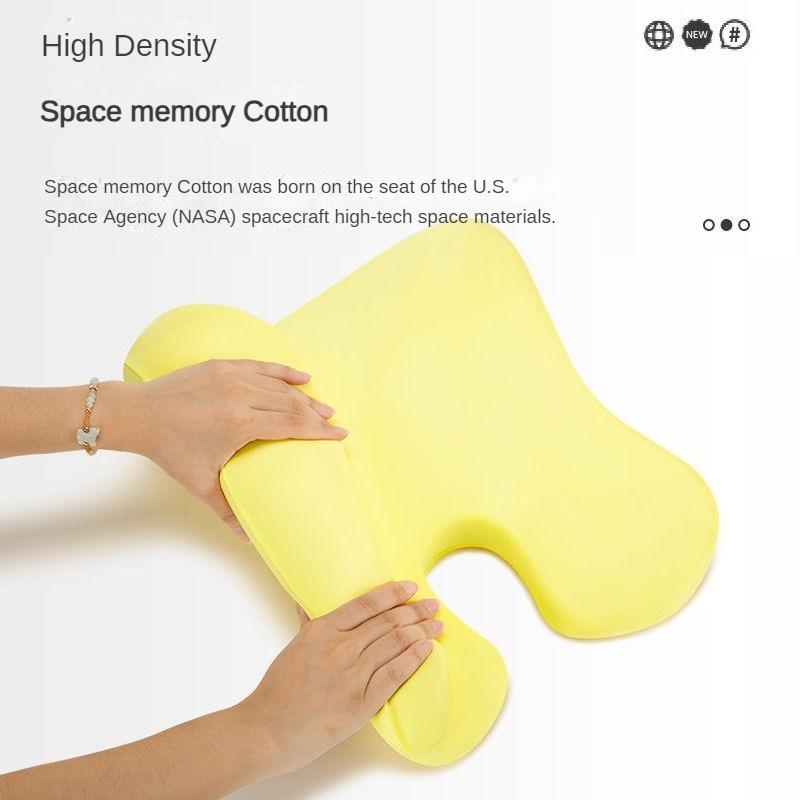 Scaun ortopedic Perna pentru spate din spuma cu memorie Scaun auto Canapea de birou Talie Lombara Suport lateral Perna Coloanei vertebrale Coccis Protect