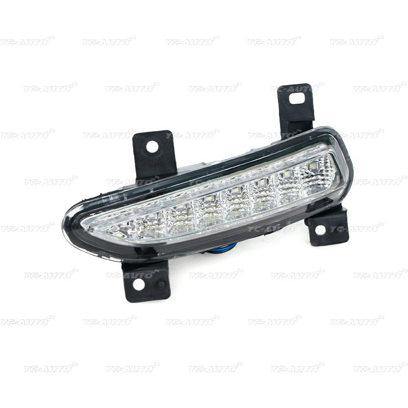 Car Front Bumper Daytime Running Lights DRL For Geely Emgrand EC718 EC7 2014 2015 2016 Fog Light Fog Lamp Car Accessories
