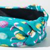 New Easter Knotted Sweet Candy-colored Rabbit Print Headband Cute Holiday Hair Accessories