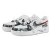 Nike Air Force 1 Slip Resistant Abrasion Resistant Low top Skateboard Shoes Unisex White Black CW2288-111(Team41-S-BOX)