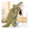 NOVA Plush Crocodile/Crocodile Extra Large Crocodile Body Pillow Animal Toy Fluffy Stuffed Animal Present Celebration Body Pillow (Green, 110cm)