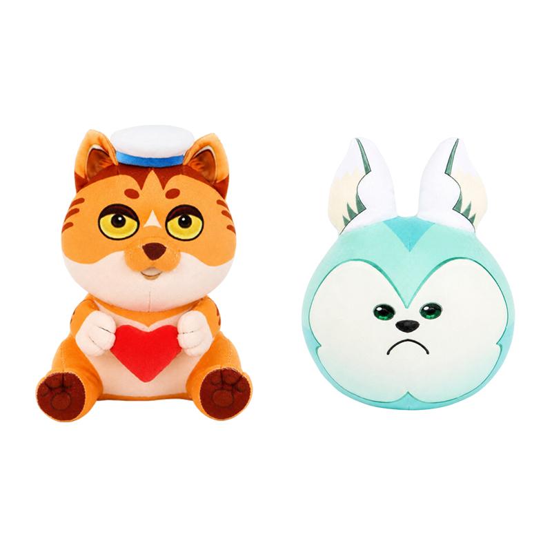 Nuovo Gioco Neverness To Everness Peluche Morbido Gatto Nanally Gatto Tigrato Peluche Bambola Giocattolo Morbido Anime Cuscino Collezionabile Regalo