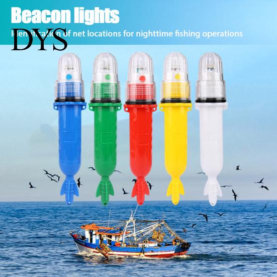 LED Boat Flares Waterproof Adjustable Light Control Battery Powered Emergency Nautical Safety Lamp Fishing Net Rafts Buoys Boats Signal Marine Lights
