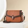Fashion Crocodile Pattern Women'S Small Square Bag New Niche and Versatile Single Shoulder Crossbody Bag Classic Handbag Women