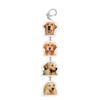Portable Acrylic Keychain Cartoon Animal Pendant Keyring Fashionable Couples Key Rings Bag Ornament for Pet Owners