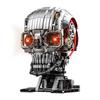 American 13089 Mechanical Skull Model, Compatible with Lego Bricks, Assembly Building Block Toy