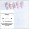 Nail Art Sticker Uniform Plaid Decoration Small Pattern Adhesive Nail Art Sticker Plaid Nail Sticker