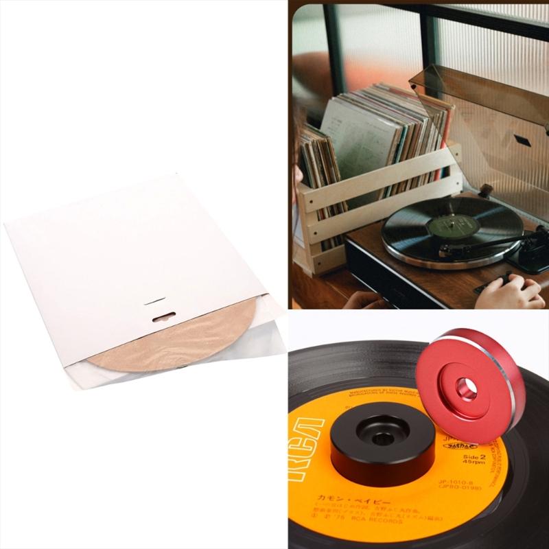 Cork Turntable Mat Audiophile Anti-Static Anti-Shake Turntable Slip Mat Turntable Cork Platter Mat Record Player Mat