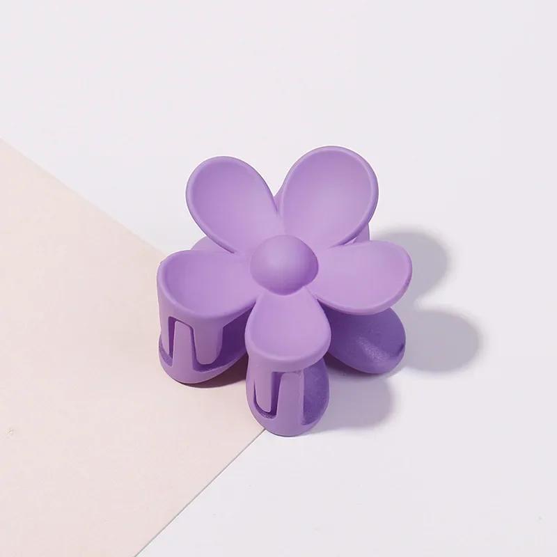 3.5cm 7cm Korea Flower Shape Hair Claw Clips Women Girls Ponytail Hairpin Barrette Headwear Accessories