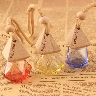 8ml Car Air Freshener Oil Empty Bottle Air Freshener Ornaments Perfume Original Empty Glass Essential Bottles Car Accessories