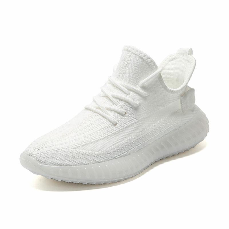 Internet celebrity coconut shoes 350 male and female couples sports shoes men's trend summer breathable casual running mesh shoes