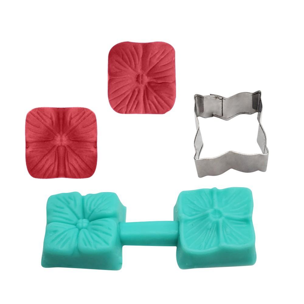 Blossom Flower Fondant Mold Petal Leaf Mold Cookie Cutter Daisy Cake Decor Tool Chocolate Sugarcraft Biscuit Stamp Cut Kitchen