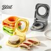 Uncrustable Sandwich Maker Homemade Sandwiches & Round Sealer Crustless Cutter Maker DIY Mold Cutting Sealing Tool for Kids Lunch