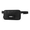 Artificial Leather With Textile Fanny Pack Women's Black 077475-01