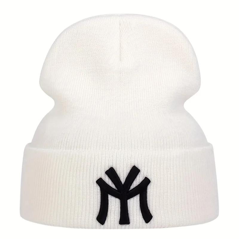 Winter Hats Unisex Beanies Knitted Caps For Men Autumn Cycling Bonnet Outdoor Ski Warm Cap Male Female Fashion New York Cold Hat