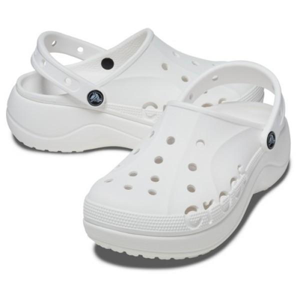 Crocs Vaya Platform Clogs White 208186 100