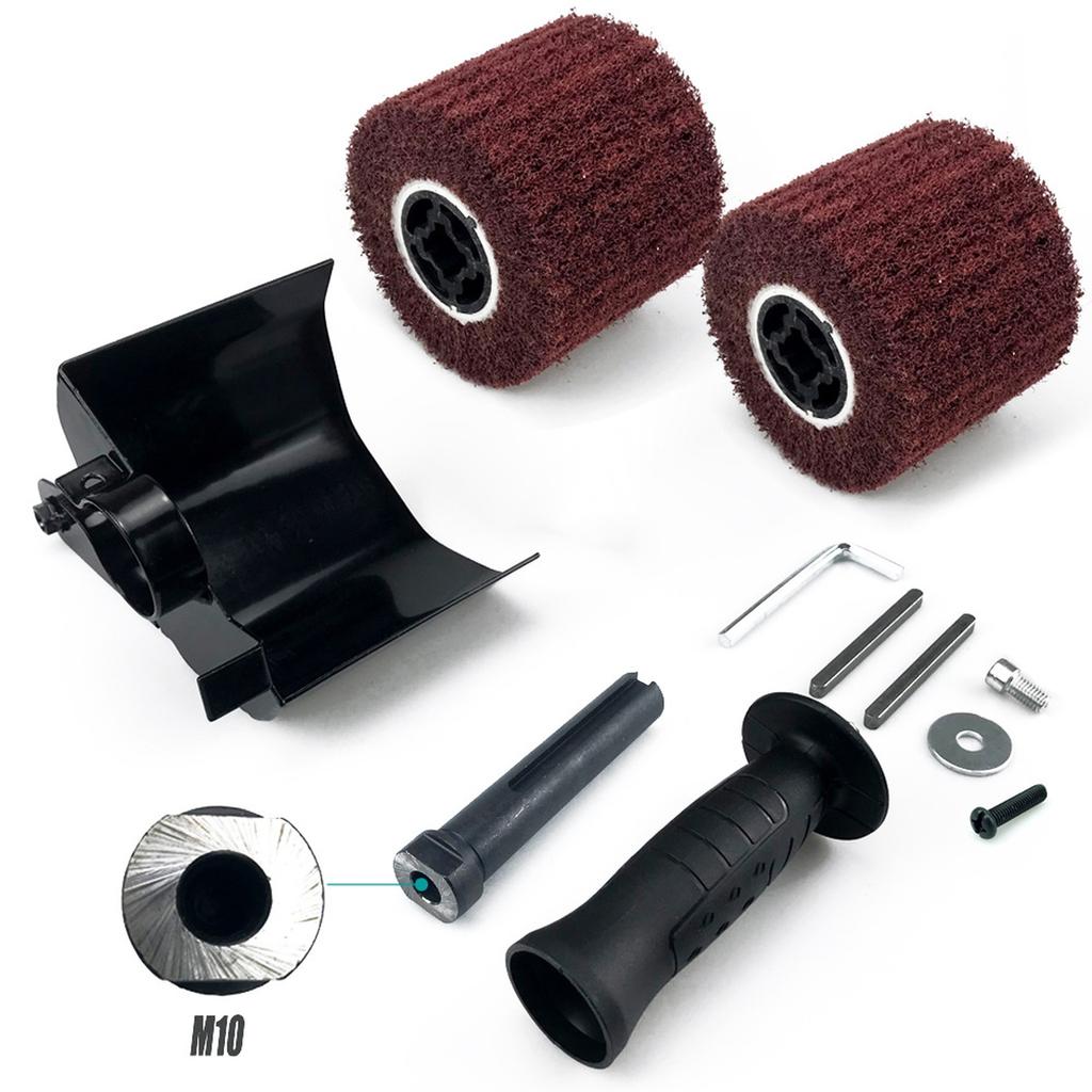 Multifunctional Angle Grinder Attachment Burnishing Polishing Machine Parts Power Tool Accessories M10/M14 Connecting Shaft