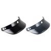 3 Snap Helmet Visor Peak Cover Direct Replace for 3/4 Open Face Helmets