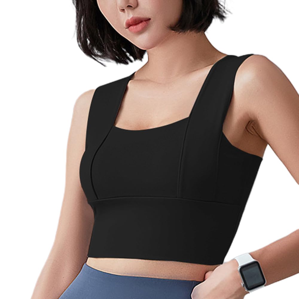 

Karsaer Sports Йога с тренажерным залом A8157 Женский бюстгальтер, Носить, Стильный, Дышащий, Эластичный, Влагоотводящий, Быстросохнущий, Чашки, Носить, чёрный