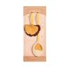 1 Piece Multi Functional Faux Leather Bookmark with Floral Patterns Page Number Marking Student Stationery Bookmarks